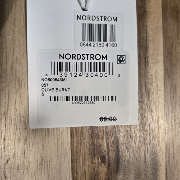 Nordstrom Olive Linen Maxi Dress with Bow Straps - Picture 12 of 12